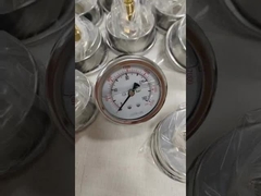 Arka bağlantı oii dolu basınç ölçer