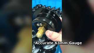 ön flanş, siyah çelik, pirinç bağlantı. 2,5" 63 mm 0~0,6MPa ayı montajı,