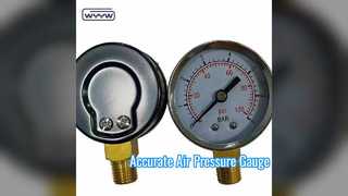 50mm Hava Basıncı Göstergesi 0 100psi Metre