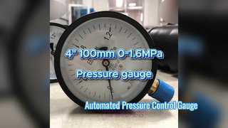 4" 100mm0~1,6MPa doğruluk sınıfı %1,6