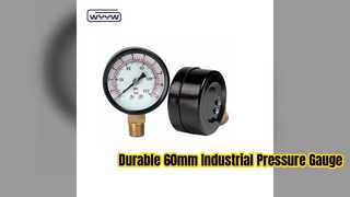 Dayanıklı Endüstriyel Vakum Basınç Göstergesi 60mm