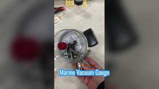 4" 100mm 0~0.6MPa arka kısmı patlamaya dayanıklı tamamı paslanmaz çelik.