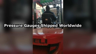 Basınç Göstergesi Gönderimi Küresel Teslimata Hazır