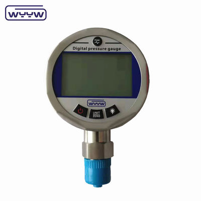 Hız 0.2%Fs Alt 80mm Hidrolik Dijital Su Basınçölçeri