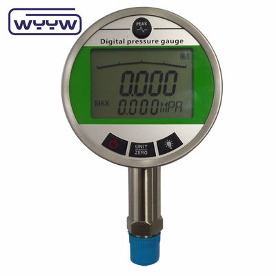 4.5V Pil Dijital Basınç Ölçüsü 100mm LCD Ekranlı Kasa