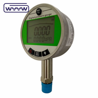 4.5V Pil Dijital Basınç Ölçüsü 100mm LCD Ekranlı Kasa