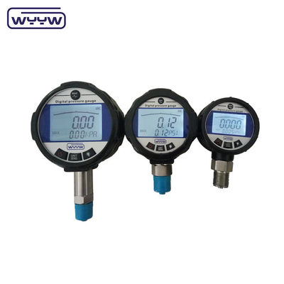 Paslanmaz Çelik Dijital Gaz Basıncı Manometre 65mm 4-5 Dijital LCD Ekranı