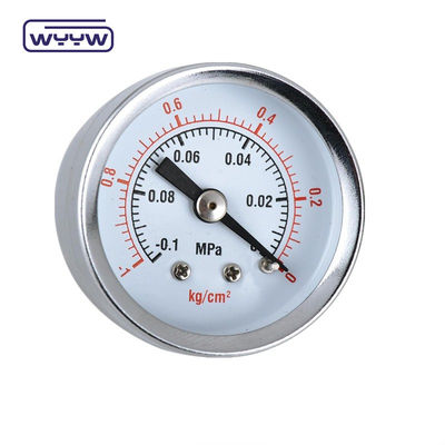 1/8&quot; NPT Mini Basınç ölçer Hava kompresörü Hidrolik Vakum ölçer Manometre