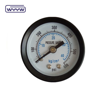 Paslanmaz çelik vakum basınç ölçer 1/4 &quot;NPT basınç ölçer bağlantısı kromlu