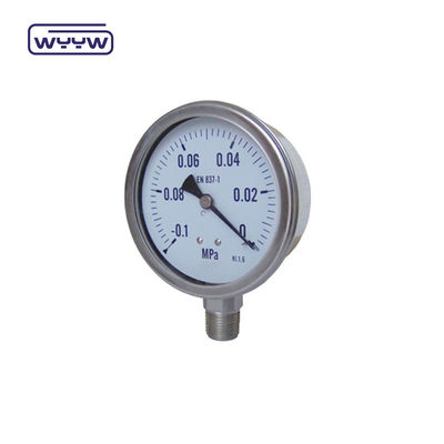 100mm Vakum Basınç Ölçme Enstrümanları OEM ODM OBM Özel
