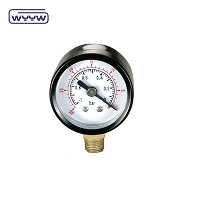 Alt Taşınmaz Basınç Meter 2.5 &quot;Endüstriyel Vakumölçer