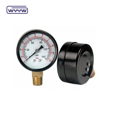 60mm bordon tüpü 0-10 bar Çin manometre 1/4 Tedarikçiler