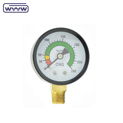 Yüksek kaliteli psi 2 inç toptan radial propan gaz basınç manometre