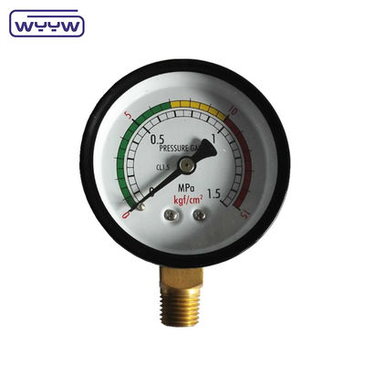 Yüksek kaliteli psi 2 inç toptan radial propan gaz basınç manometre