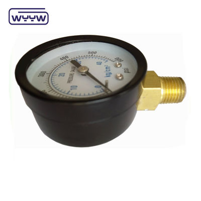 Enstrümanları ölçmek için kullanılır 60mm ekonomik 0-10bar hava atmosferik basınç ölçer