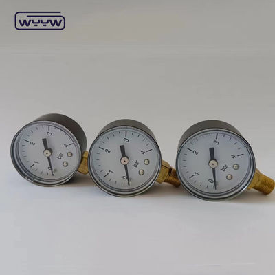 1.5 inç 40mm yüksek kaliteli basınç ölçer manometre ucuz basınç ölçer alt bağlantı fabrika doğrudan satış