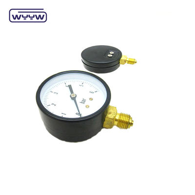 WYYW 100mm demir kapak MS alt bağlantı manometre 16bar