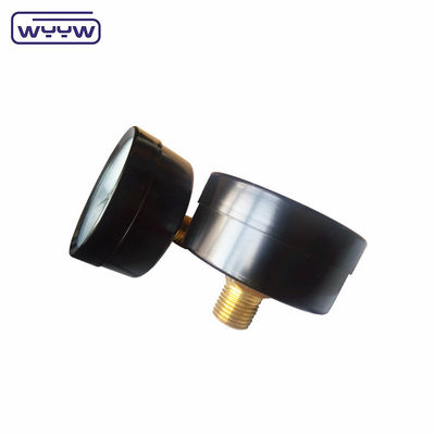 İyi Kalite 2 inç Borbon Tüp Tipi Merkezi Arka Bağlantı 1/4 &quot;NPT BSP Düşük 9 Psi Manometre Basınçölçeri