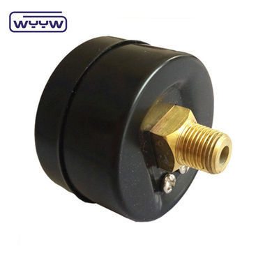 İyi Kalite 2 inç Borbon Tüp Tipi Merkezi Arka Bağlantı 1/4 &quot;NPT BSP Düşük 9 Psi Manometre Basınçölçeri