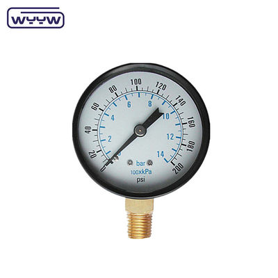 panel 100 mm kg/cm2 flens tipi basınç manometre