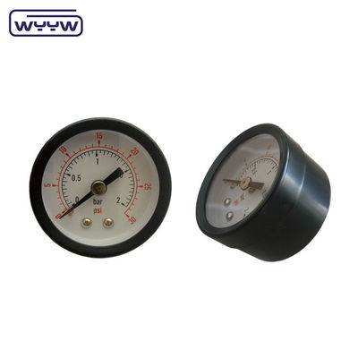 Taşınabilir 2,5&quot; 60mm 10bar 16bar sıcak satış aksyal fiyat analog basınç ölçer su manometre