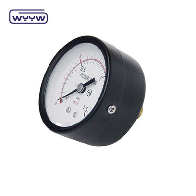 Taşınabilir 2,5&quot; 60mm 10bar 16bar sıcak satış aksyal fiyat analog basınç ölçer su manometre