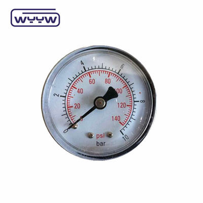 Çin basınç ölçer fabrika fiyatı 1.5&quot; 40mm 0-3.5bar plastik aksyal gaz manometre