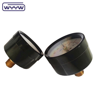 Aksyal arka montaj OEM mevcut bar psi çift ölçekli manometre 2" 50mm hava süspansiyonu basınç ölçer