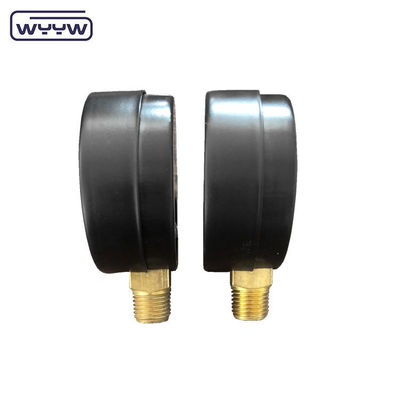 özelleştirilebilir arka montaj 150 psi sıcak satış 60mm genel manometre M12X1.5 hava 10 bar basınç ölçer