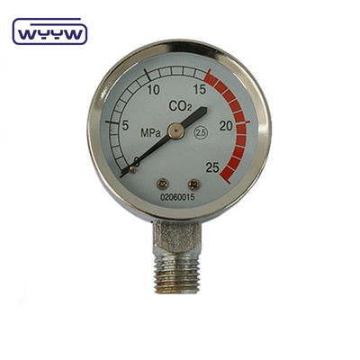 Endüstriyel kaynak için 50 mm CO2 basınç ölçer