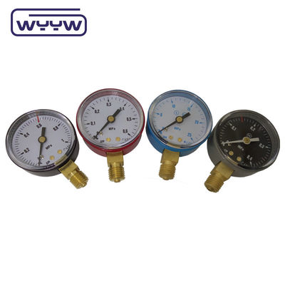 Doğal gaz basınç ölçer Manometre 50mm Renk basınç ölçer