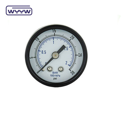 OEM ODM OBM Ekonomi Basınç Ölçüsü 1.5 &quot;30 Psi Basınç Ölçüsü Çift Ölçek