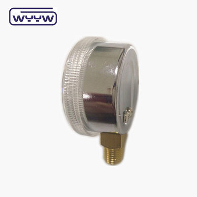 2&quot; Genel Gaz Basınç ölçer Manometre Alt Montaj 50mm Çapraz