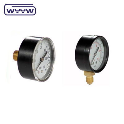 Doğal gaz için 40mm Ekonomik Basınç ölçer OEM ODM OBM Özel