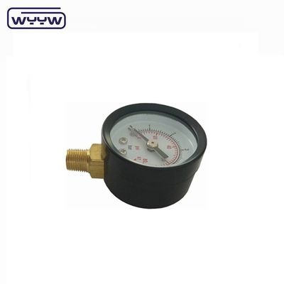 Doğal gaz için 40mm Ekonomik Basınç ölçer OEM ODM OBM Özel