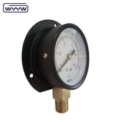 75mm Flange Tip Ekonomik Basınç Ölçüsü Kg ve Psi Alt Montaj