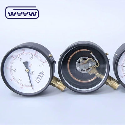 100mm Su Genel Ticari Basınç Ölçücü Manometre Alt Montaj