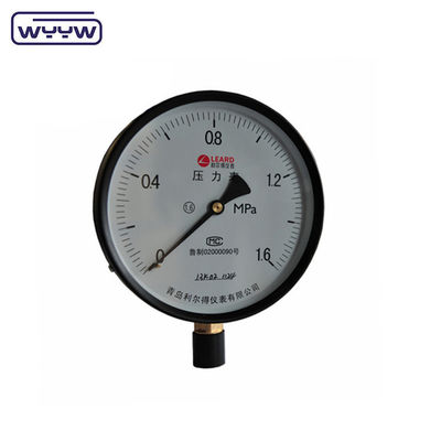 Büyük Dial Ekonomik Basınç Ölçüsü Manometre 150mm Dial OEM
