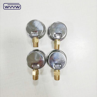 40mm cadı ss304 kağıt işaretçi türü borodon tüp dikey 0-10bar / psi yağ dolu basınç ölçer 1-1/2