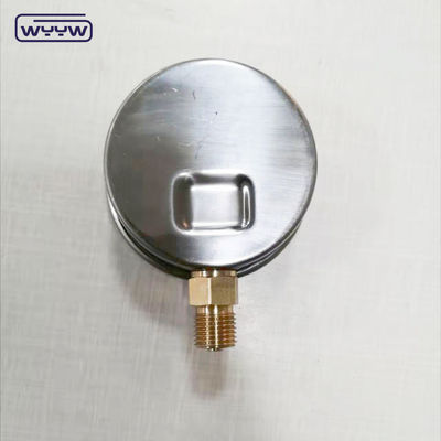 Çin üreticisi paslanmaz çelik 1/4 &quot;bsp gliserin basınç ölçer 16 bar