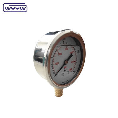 Yeni gelen parçalar 0-400bar hidrolik basınç ölçer testi 0-6000psi satılıyor