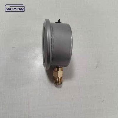 63mm 2.5&quot; hidrolik şok geçirmez paslanmaz çelik yağ dolu basınç ölçer