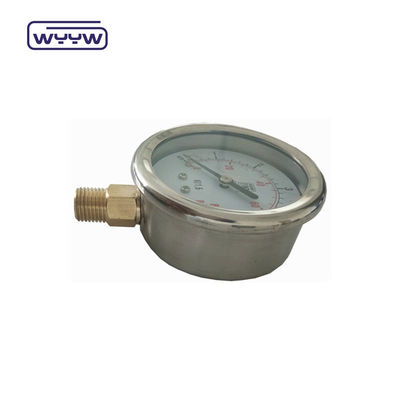 Silikon Yağı Dolu Basınçölçer Manometre 60mm 1 Yıllık Garanti