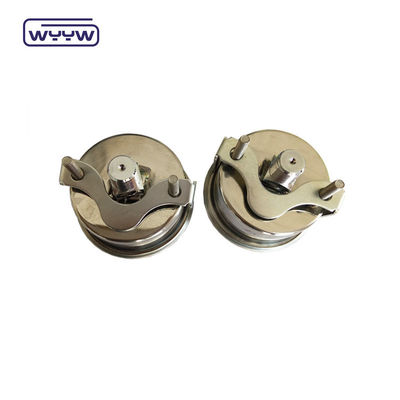 Aksyal 2.5 &quot;U-Klemp Basınçölçer Manometre / Arka Bağlantı Basınçölçeri