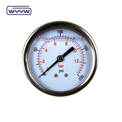 fiyat 60mm orta arka çift çubuklu basınç ölçer