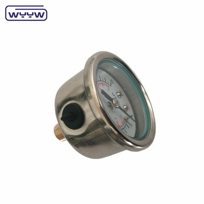 fiyat 60mm orta arka çift çubuklu basınç ölçer
