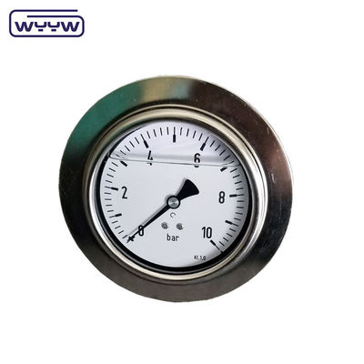 2.5&quot; Bar Psi Flange Tipi Basınçölçer Manometre Paneli Montu