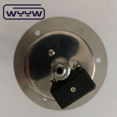 2.5&quot; paslanmaz çelik elektrikli temas basınç ölçer flens tipi panel bağlantısı