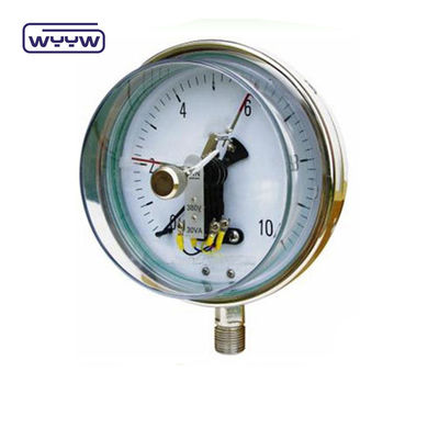 100 mm silikon dolusu elektrikli yağ basınç ölçer