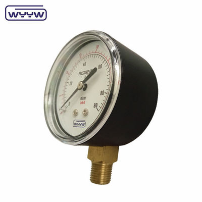 63mm Kapsül Bellows mbar Dayanıklı Mükemmel Atmosferik Bileşik Bellows Basınçölçer